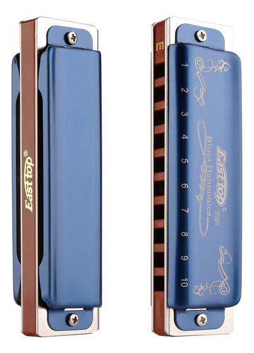 Easttop Professional H Blues Key Of E 10 Agujeros 20 To...