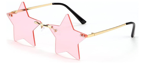 Gafas De Sol Con Forma Estrella Pentagrama De Moda Sin Marco