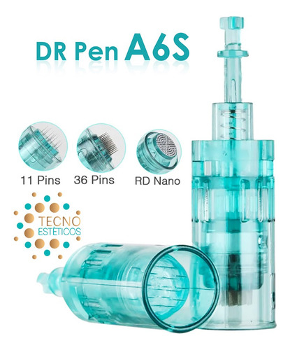 Agujas Dermapen Dr. Pen A6s