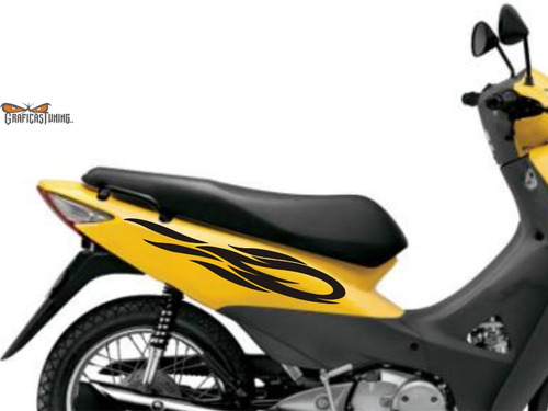 Imagen 2 de 3 de Calcos Tuning Laterales Motos 07 X Dos - Graficastuning