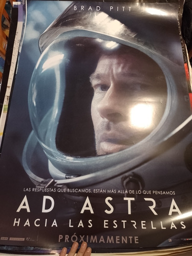 Ad Astra Brad Pitt Póster La Plata 