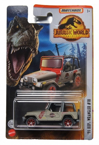 Matchbox Jurassic World Dominion - ´93 Jeep Wrangler #18