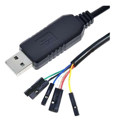 Cable Puerto Serie Usb Rs232 Enchufe Hembra 6 Pine Modulo 1m