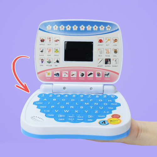 (paquete) Portátil Electrónico Para Aprender Inglés, Juguete