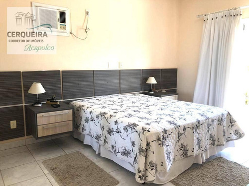 Casa Com 5 Dormitórios À Venda, 450 M² Por R$ 1.600.000 - Acapulco - Guarujá/sp - Ca0555