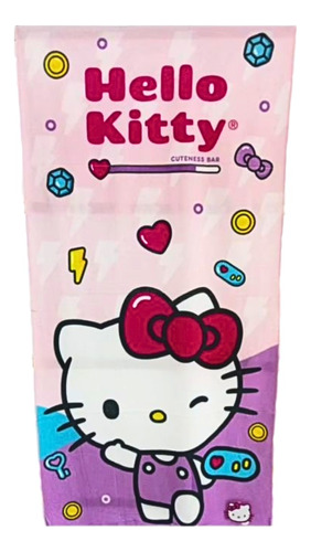 Toalla Hello Kitty Baño 140x70 Cm