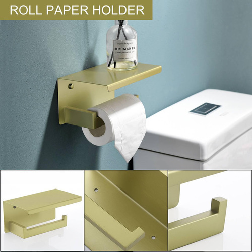 Juego De Hardware De Baño De 6 Piezas De 6 Piezas Juego De B