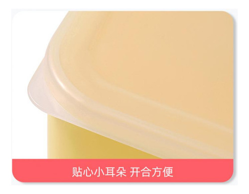 Contenedor De Plástico Transparente Para Queso En Lonchas