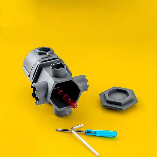 Llave Para Grifo Con Destornillador, Herramienta Compacta De
