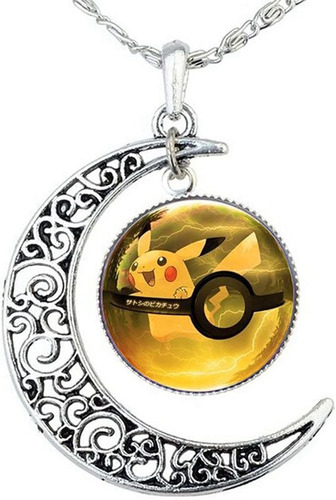 Joyplancraft Pokemon Pokeball And Crescent Collar Anime Poke