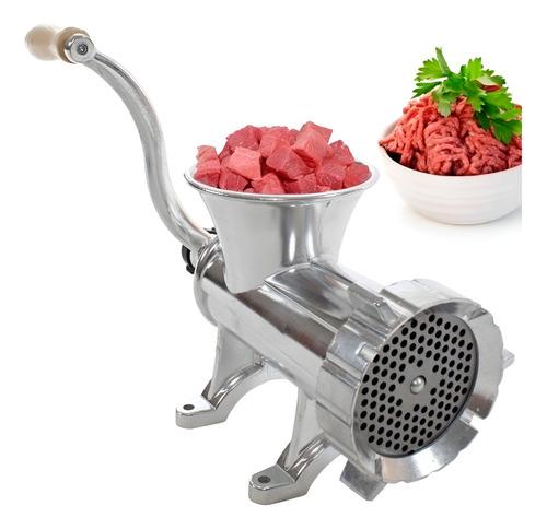 Moedor De Carne Moida N° 12 Funil Para Linguiça Profissional