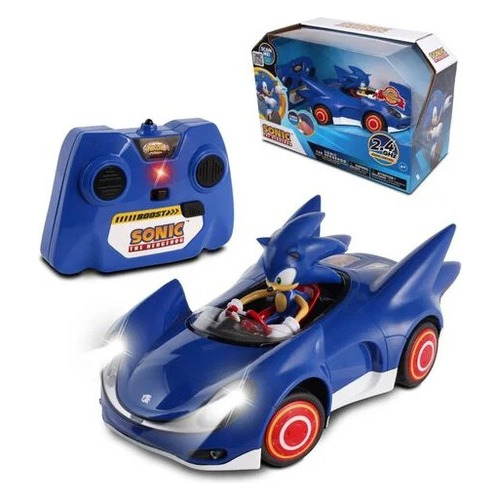 Coche Con Control Remoto Sonic The Hedgehog Racing