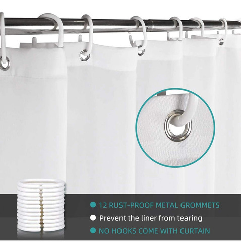 Cortina De Ducha Set Baño Tela Cortinas De Otoño Impermeable