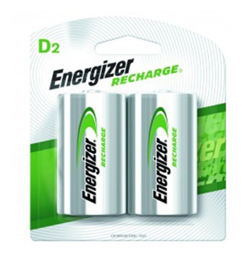 Pila Energizer D Blister 2 Und Recargable 1,2 Voltios