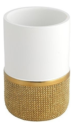 Vaso De Baño Popular, Colección Norizan, Dorado / Bl