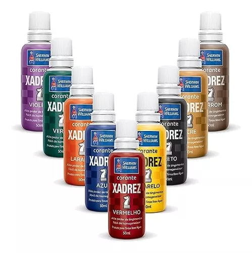 Corante Liquido Xadrez Azul Sherwin Williams - 12un - BugShop