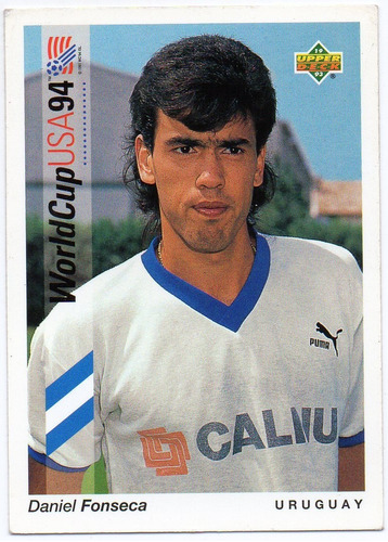 1993 Upper Deck Adams Daniel Fonseca Uruguay # 136