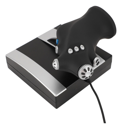 El Joystick De Flight Simulator Controla Un Timón De Acelera