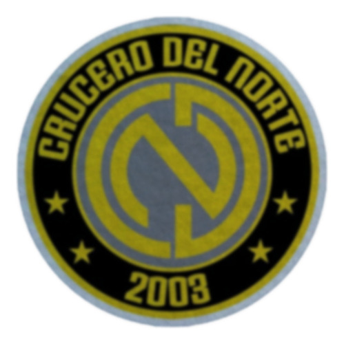 Parche Escudo Felpa Para Coser 10cm Set X4 Futbol Arg002 Crucero Del Norte Crucero Del Norte