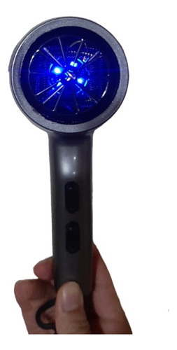 Secador De Pelo Profesional Dailing 2 Velocidades 2200w. Color Gris Oscuro