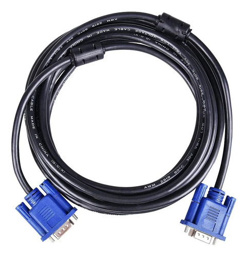 Cabo De Video Vga Monitor Com Filtro Blindado 3,00 Metros