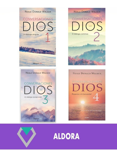 Colección Conversaciones Con Dios 1, 2, 3 Y 4completa, De Espiritualidad. Editorial Penguin Random House, Tapa Blanda En Español, 2015