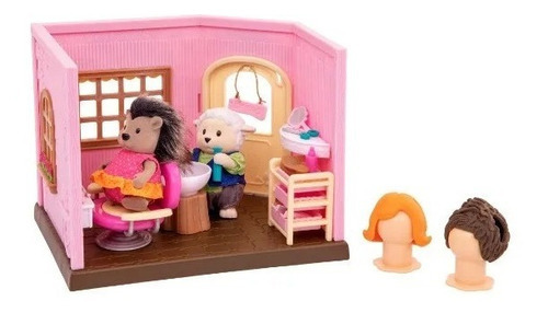 Imagen 2 de 3 de Lil Woodzeez Spa & Peluqueria Con Accesorios De Salon Edu