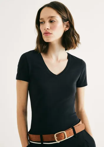 Blusa Feminina Básica Em Algodão E Elastano Hering - R$ 55,99