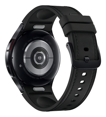 Samsung Galaxy Samsung Galaxy Watch 6 Classic Lte 43mm Com Pulseira De Silicone - Cor Preto