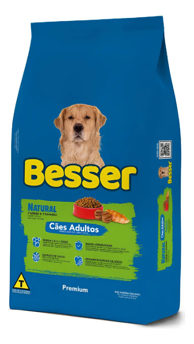 Besser Ração Para Cães Adultos Os Portes 15kg