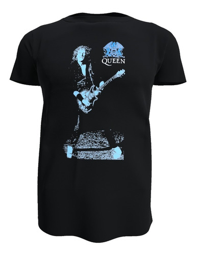 Polera Brian May, Queen, 100% Algodón