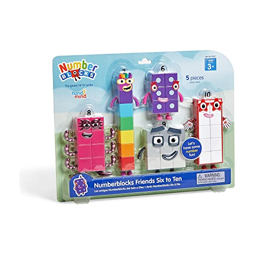 Hand2mind Numberblocks Friends Six To Ten, Figuras De Juguet