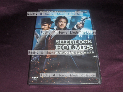 Sherlock Holmes Juego De Sombras Pelicula Dvd Robert Downey (Usado)