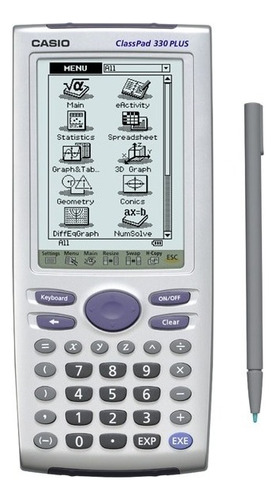 Calculadora Cientifica Casio Classpad330 Plus Relojesymas Color Plateado