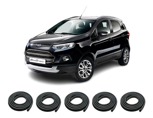 Burletes Ford Ecosport 2015 Kit 4 Ptas + Baul Rapinese Xxy