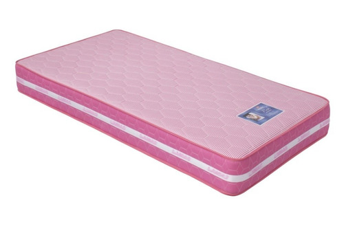 Imagen 1 de 8 de Colchon Pink Matrimonial - Rosa Këssa Muebles.