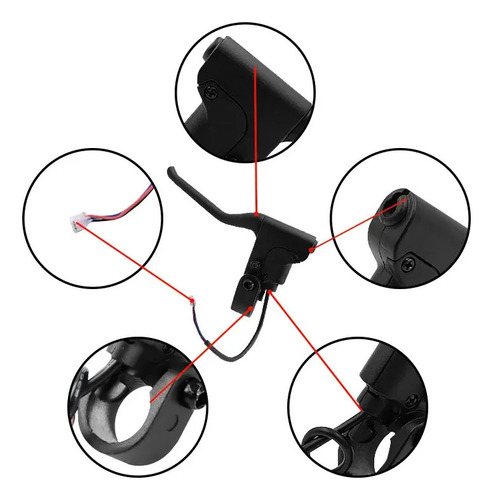 Mango De Freno De Scooter Eléctrico Para Mijia M365