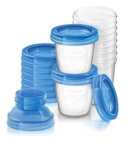 Philips Avent Vasos De Almacenamiento De Leche Materna, 6 On