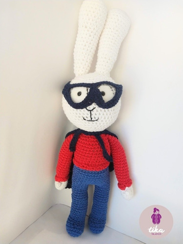 Conejo Simón + Gaspar Tejido A Crochet. Conejito Amigurumi