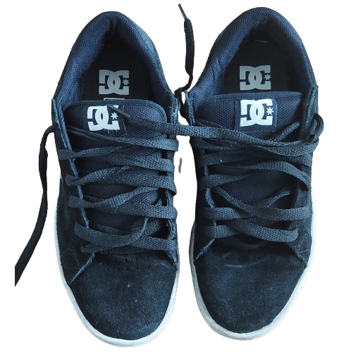 Zapatillas Dc Shoes Gamuza Negra T.40 Adulto/niño Stricker