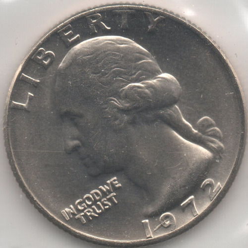 1972 P Washington Quarter 25c Centavos Ms Moneda Proof Gem A