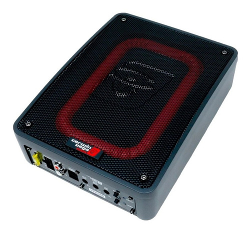 Subwoofer Amplificado Para Colorado C/ Kit De Instalacion