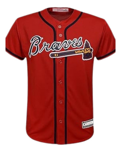 Camisa Nike Mlb Bravos De Atlanta Ronald Acuña # 13.