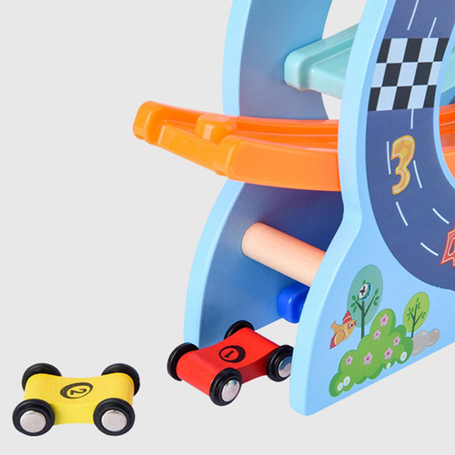 . Race Track Toys Racing Cars Mini Cars Vehicle Forma De U