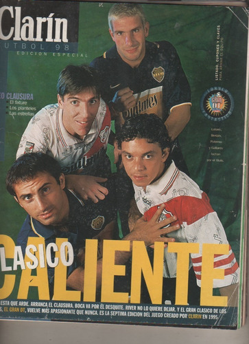 Clarin Revista * Edicion Especial Futbol 98 - Fixture - Etc