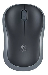 Mouse inalámbrico Logitech M185 gris