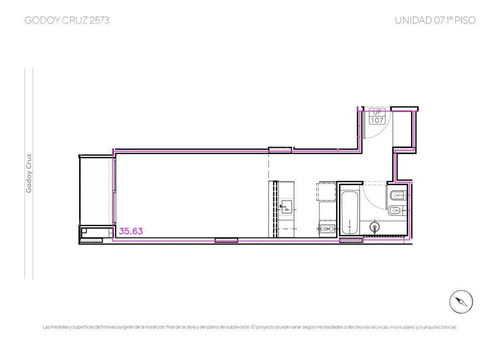 Venta Departamento De 1 Ambiente En Palermo - En Pozo