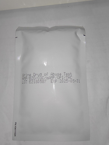 Caja Pruebas De 25 Antidoping 6 Parametros.