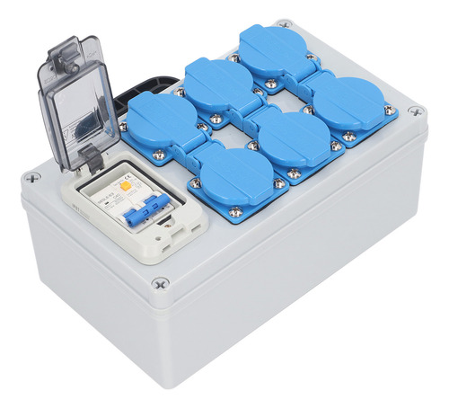 Distribuidor De Energía 250v 16a Unidad De Distribución Rcbo