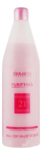 Salerm ® Shampoo Purifying 1000ml Anti Impurezas Limpieza 